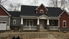 Exterior siding and stone complete