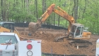 Foundation dig underway