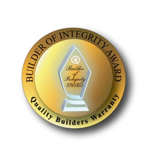 2019 Builder of Integrity award