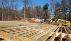 First floor framing nearly complete