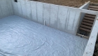 Basement slab prepped for concrete