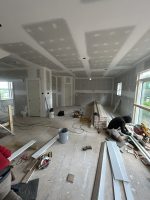 Drywall completed