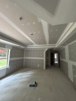 Drywall hung