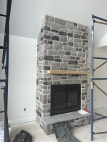 Fireplace Stone Completed