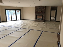 Floors laid