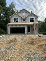 Framing almost complete Windows and doors installed