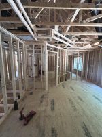 Rough wiring started